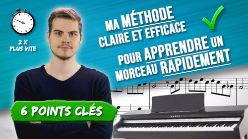 comment apprendre un morceau de musique vite